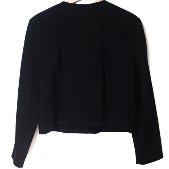 Vintage Karin Stevens Petites Cropped Jacket S12 - Picture 3 of 8